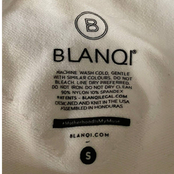 BLANQI NEW Maternity Belly Support Tank Top White Size Small High Performance - Picture 4 of 10